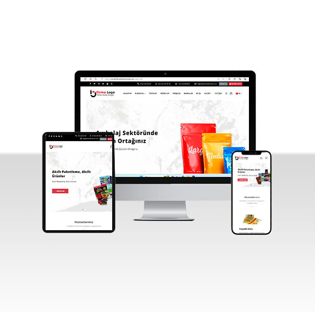 Plastik ve Ambalaj Firması Web Sitesi Paketi