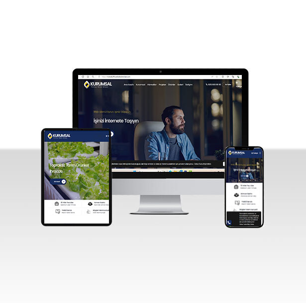 İthalat / İmalat / Dış Ticaret Web Sitesi Paketi - Dia