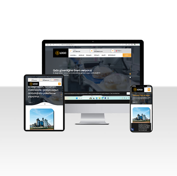 Gıda Paketleme ve Seri Üretim Firması Web Sitesi - Cenk