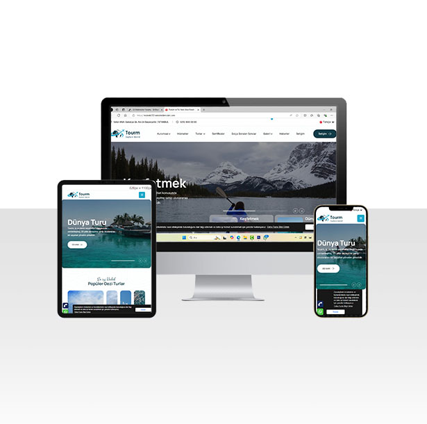 Profesyonel Tur Firması Web Sitesi Paketi - Derya