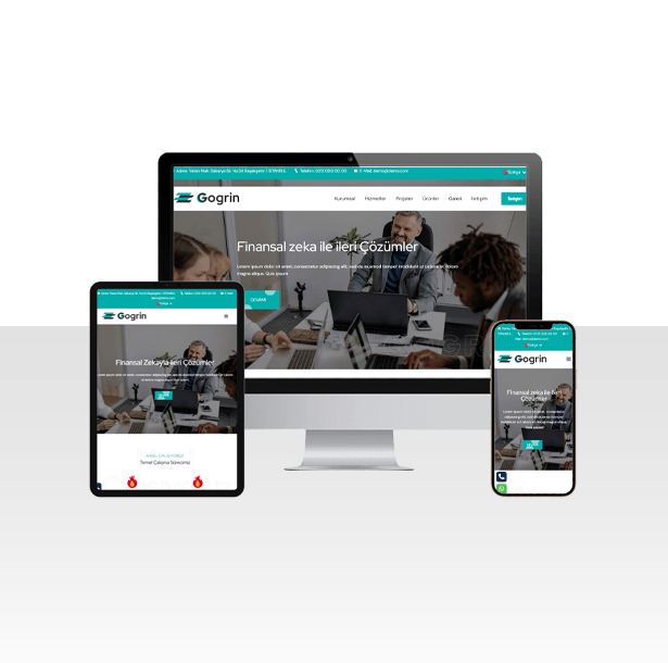 Genel Kurumsal Hazır Web Sitesi Paketi - Kolony