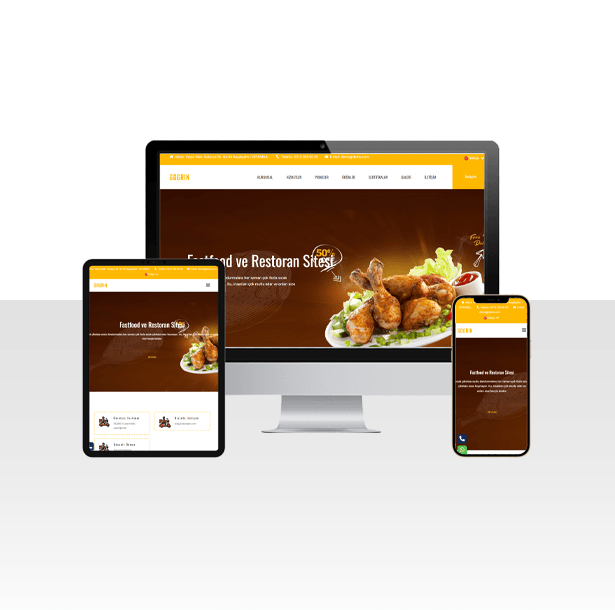 Kebapçı Restaurant Hazır Web Sitesi Paketi - Adana
