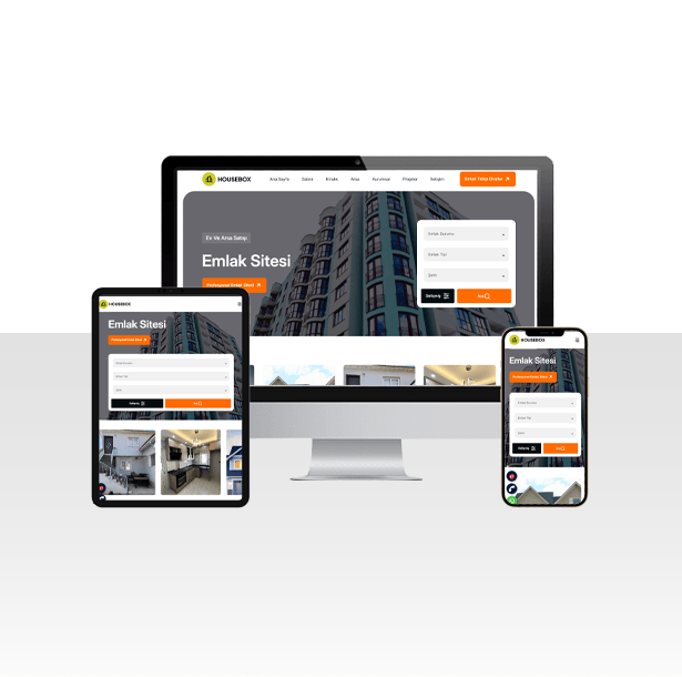 Emlak Danışmanı Hazır Web Sitesi Paketi - Apartments