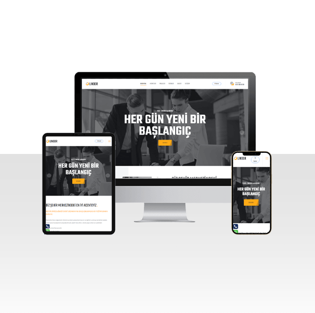 Pazar Araştırması ve Danışmanlık Web Sitesi Paketi - Lino