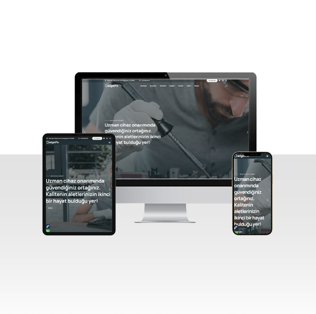 Elektronik Teknisyen Hazır Web Sitesi Paketi - Engineer