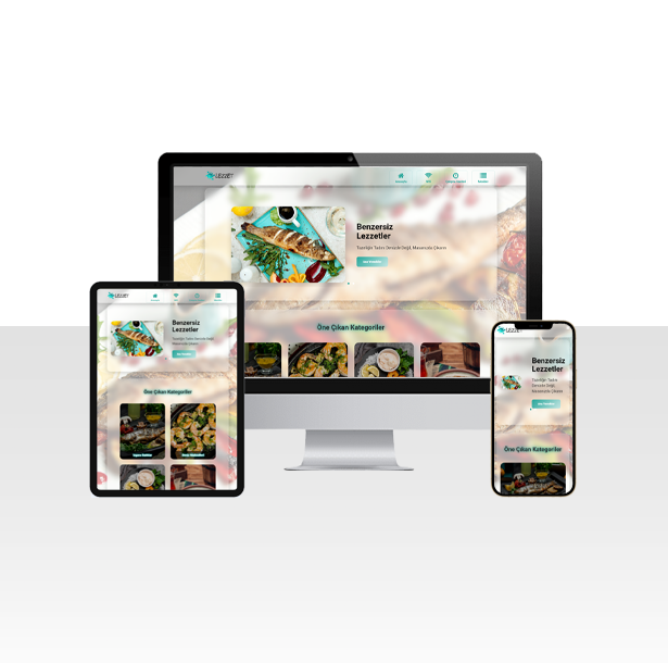 Restoran QR Menü Yazılımı Web Sitesi Paketi - Minas